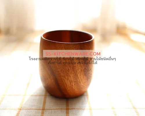 แก้วไม้แฮนด์เมด พรีเมียม แบบที่ 7