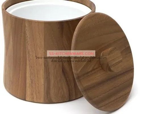 แก้วไม้แฮนด์เมด พรีเมียม แบบที่ 14