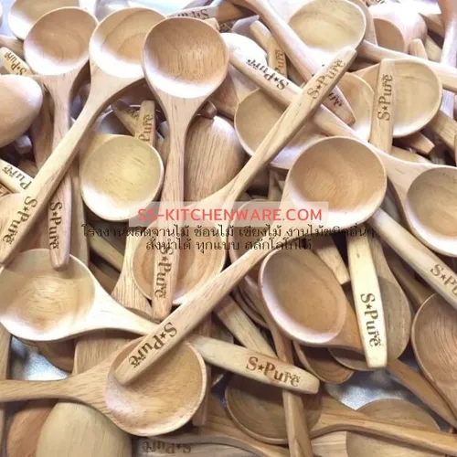 ปกสินค้า ช้อนไม้ ช้อนส้อมไม้ ราคาโรงงาน
