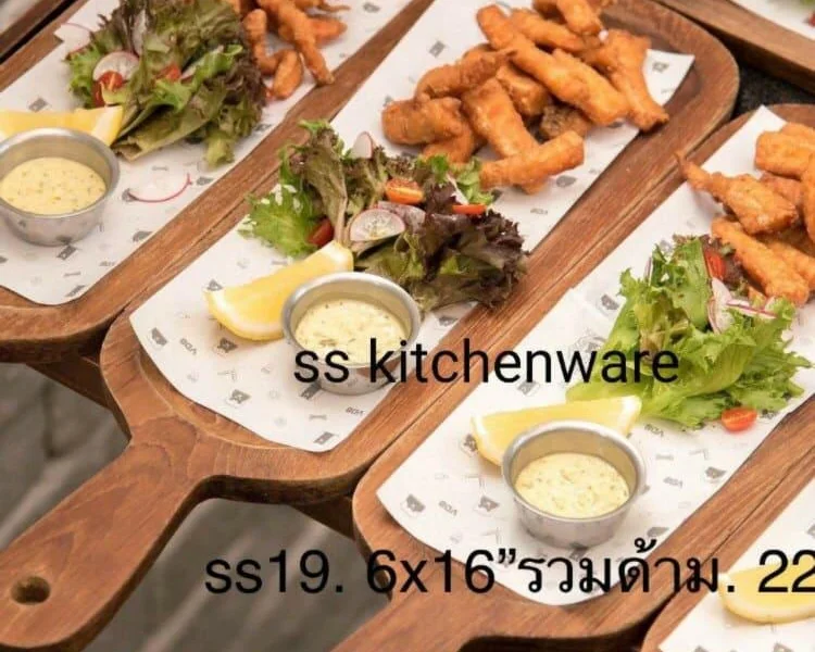 โรงงานผลิตเครื่องครัวไม้ จานไม้ ถาดไม้ ขายส่ง ลายที่ 9