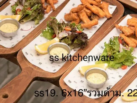 โรงงานผลิตเครื่องครัวไม้ จานไม้ ถาดไม้ ขายส่ง ลายที่ 9