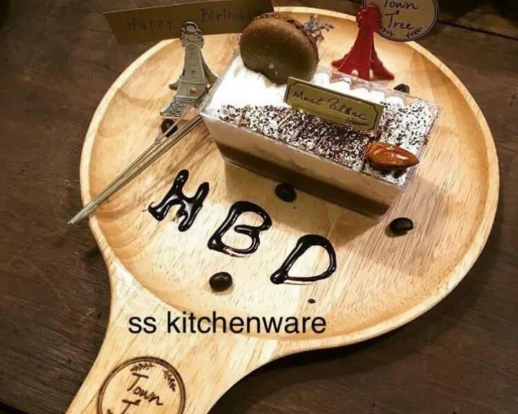 โรงงานผลิตเครื่องครัวไม้ จานไม้ ถาดไม้ ขายส่ง ลายที่ 11