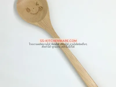 ช้อนไม้ ช้อนส้อมไม้ แบบที่ 37