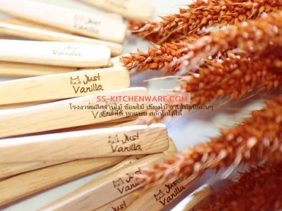 ช้อนไม้ ช้อนส้อมไม้ แบบที่ 52